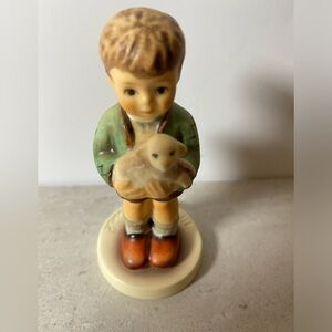 Goebel Hummel “I will protect him” hand painted ceramic figurine from Germany